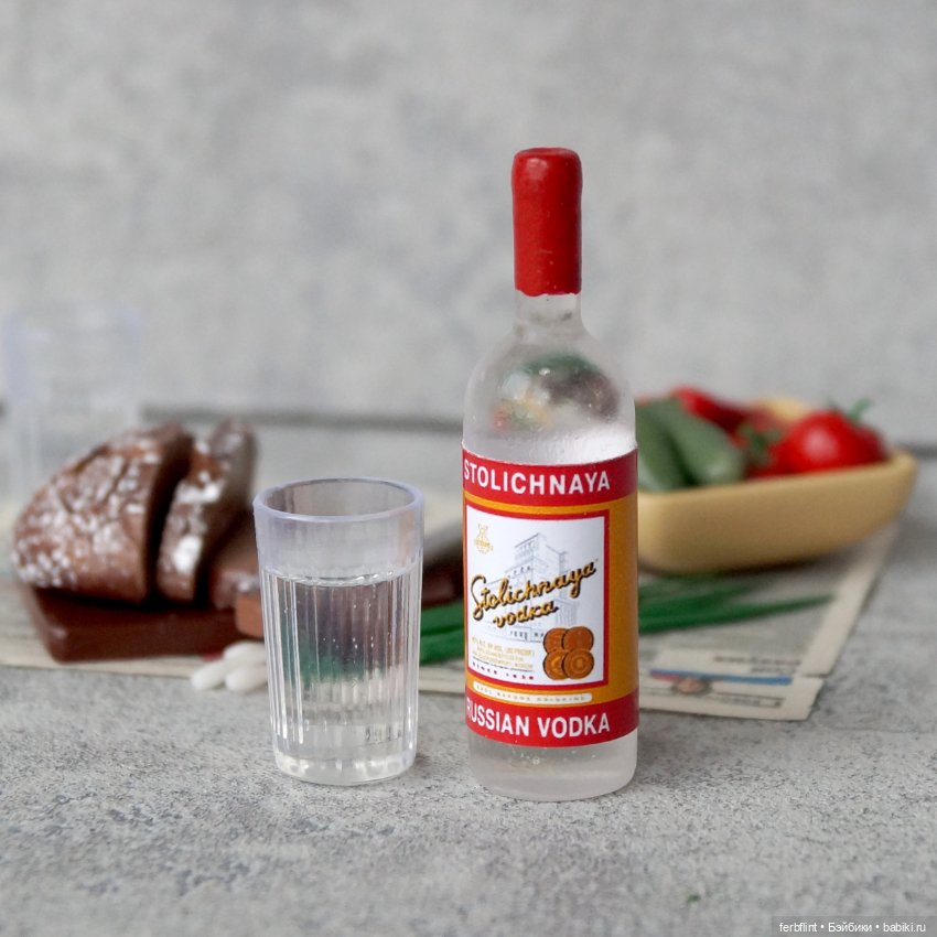 Набор "Водка" в масштабе 1:6 (фото 4)