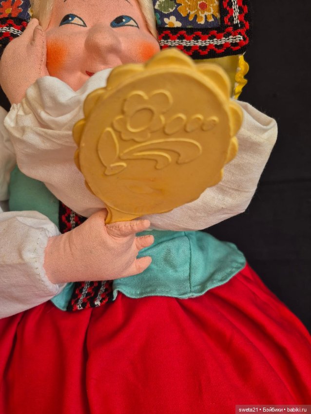 Кукла-грелка на чайник СССР (фото 3)