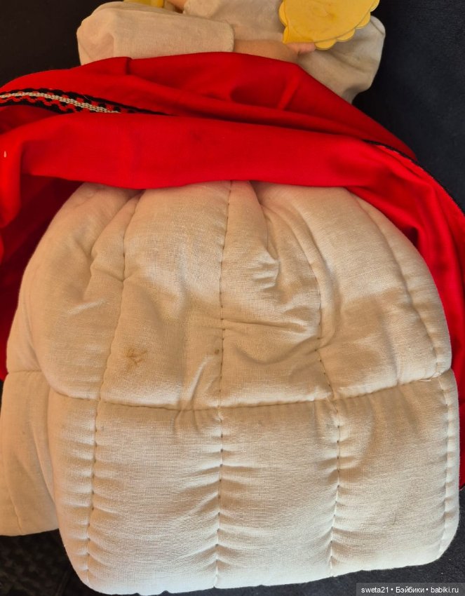 Кукла-грелка на чайник СССР