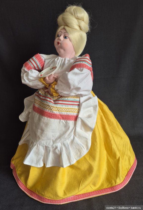 Кукла-грелка на чайник СССР (фото 9)