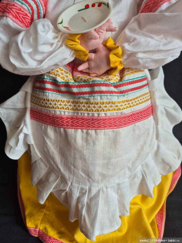 Кукла-грелка на чайник СССР (фото 3)