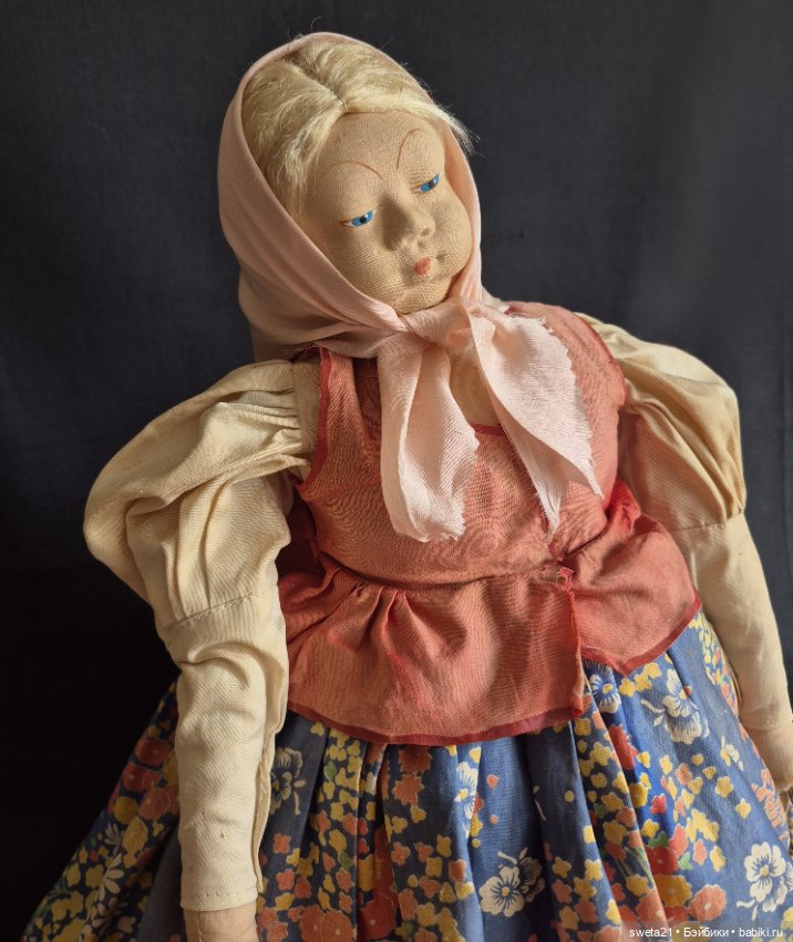 Кукла-грелка на чайник СССР (фото 3)