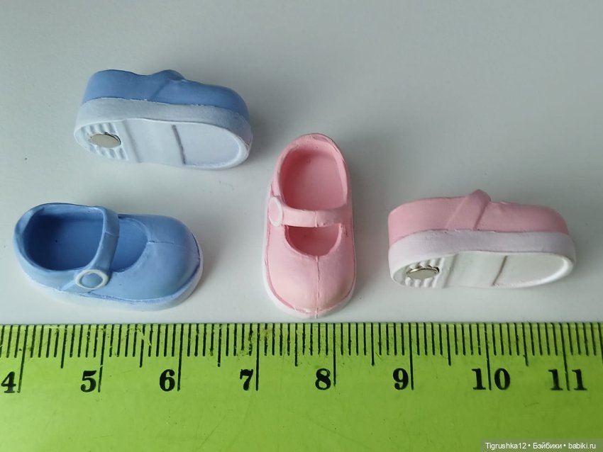 Туфельки для ob11 — Обувь для кукол (фото 3)