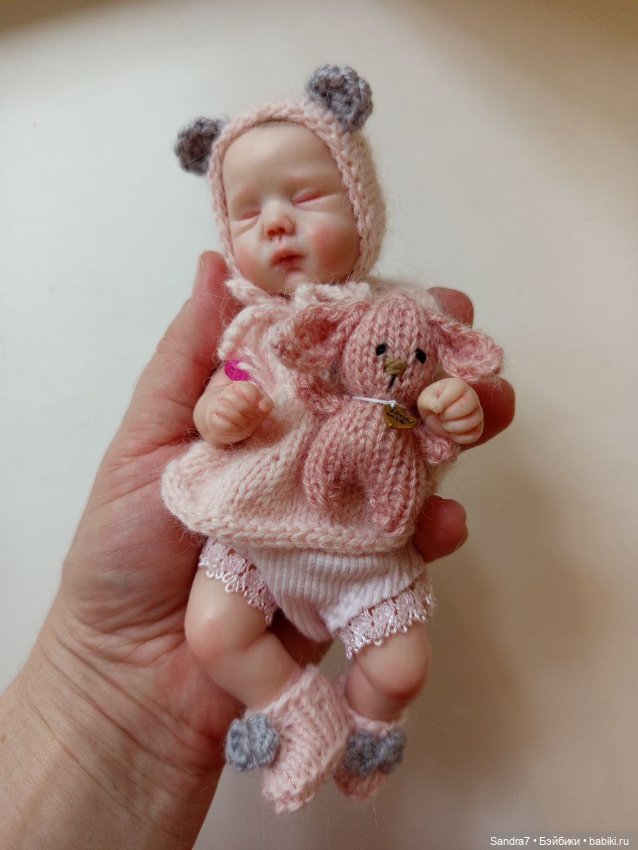 Авторская малышка из полимерной глины (фото 8)