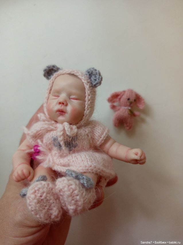 Авторская малышка из полимерной глины (фото 7)