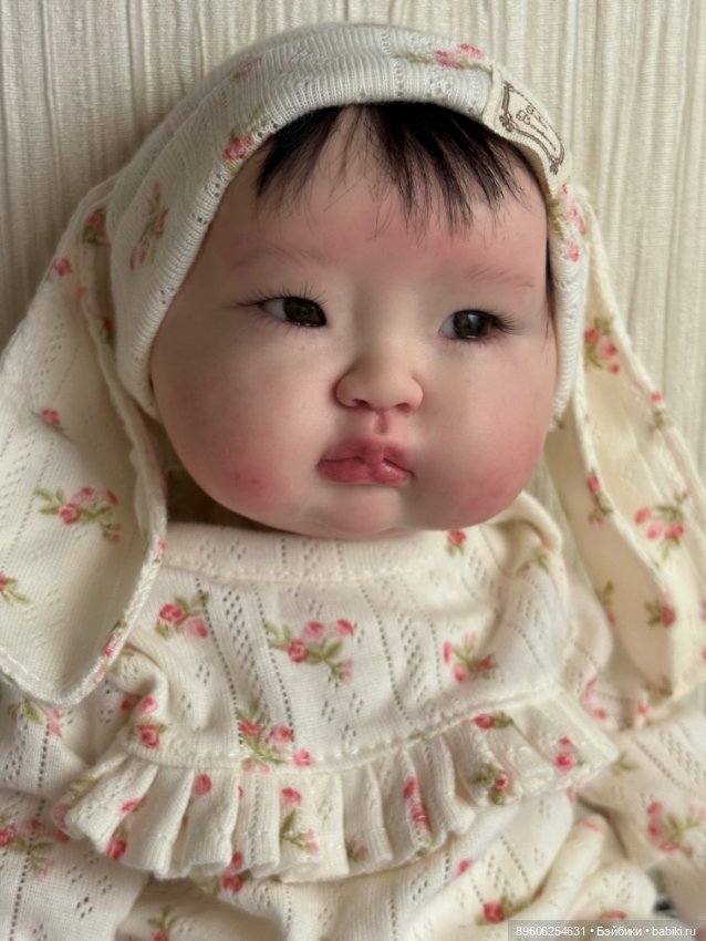 Шарнирная кукла. Мини реборн (фото 4)