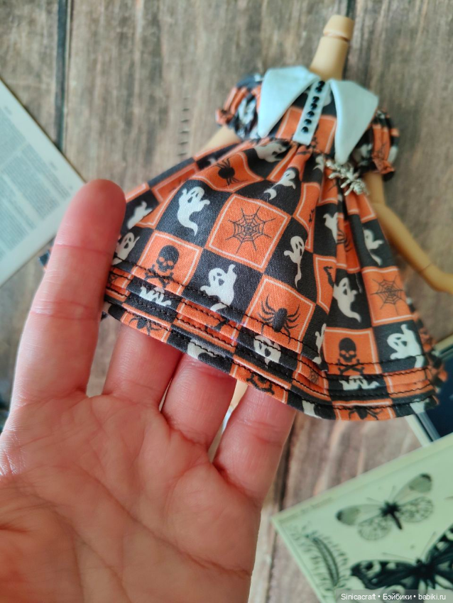Одежда для кукол 1/6 (Blythe, Pullip, Landoudou, Monsterhigh) - платье 190/4 (фото 3)