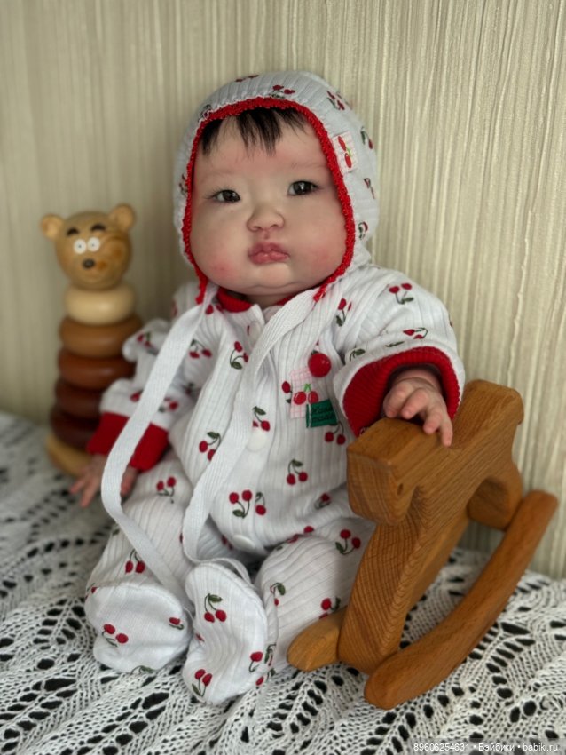 Шарнирная кукла. Мини реборн (фото 2)