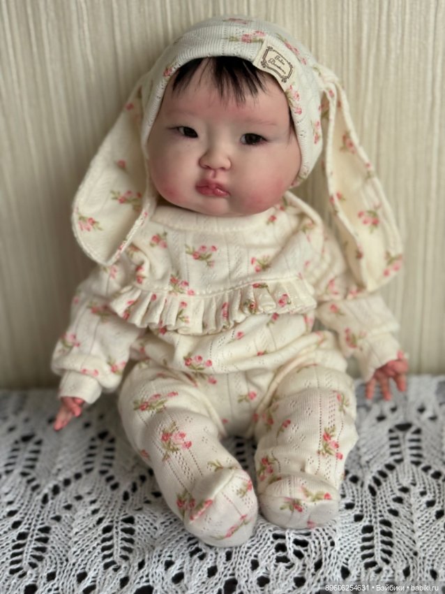 Шарнирная кукла. Мини реборн (фото 3)