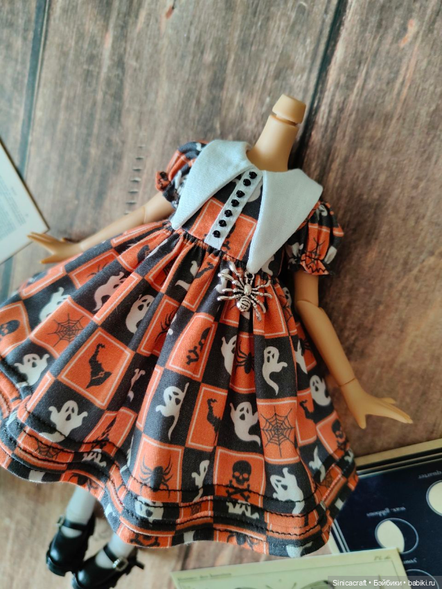 Одежда для кукол 1/6 (Blythe, Pullip, Landoudou, Monsterhigh) - платье 190/4 (фото 2)