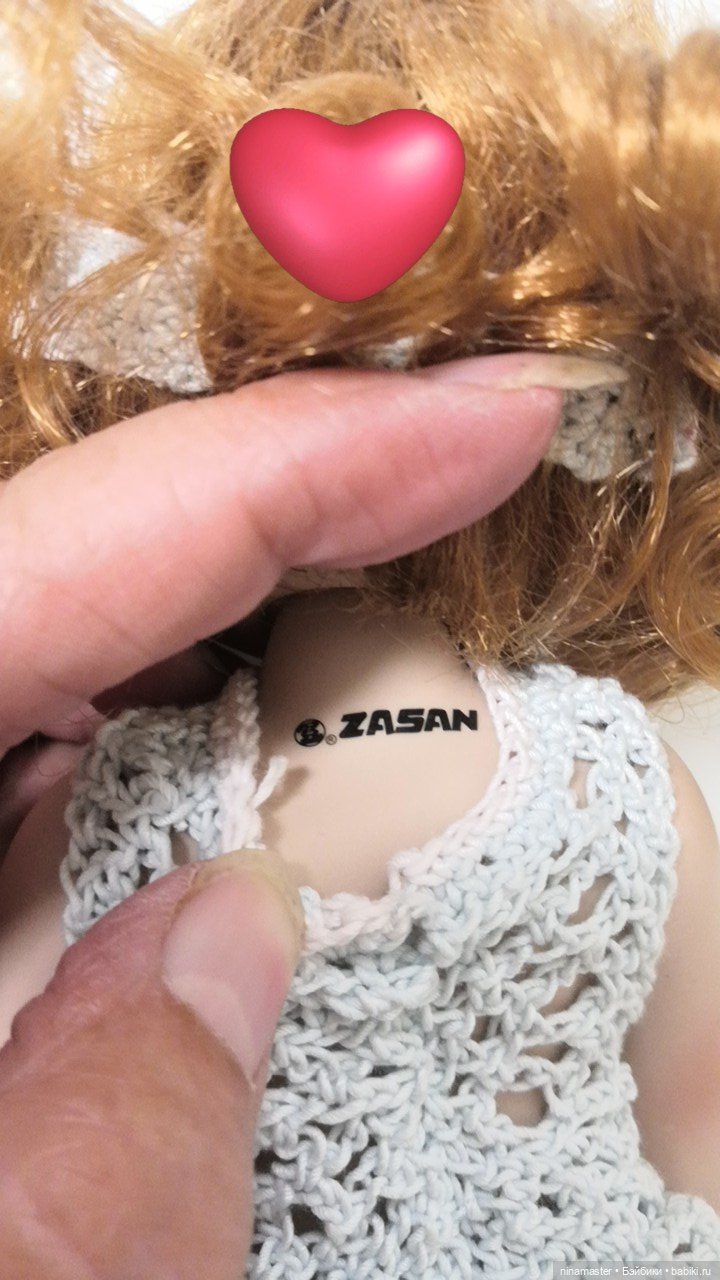 Малышка от Zasan — Винтажные куклы и игрушки детства (фото 6)