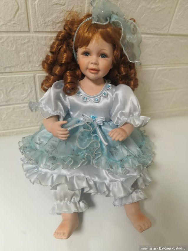 Голубоглазка от Oncrown — Фарфоровые куклы (фото 3)