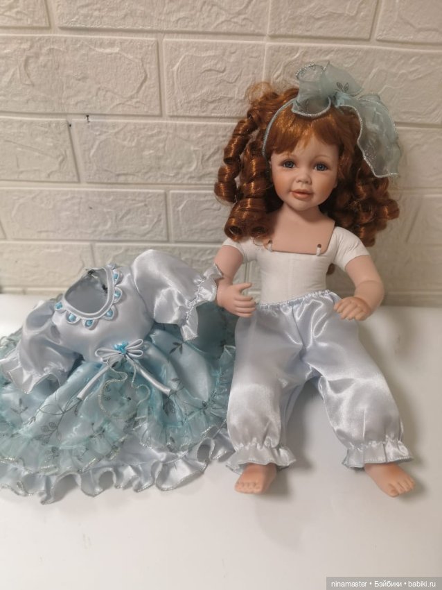 Голубоглазка от Oncrown — Фарфоровые куклы (фото 9)