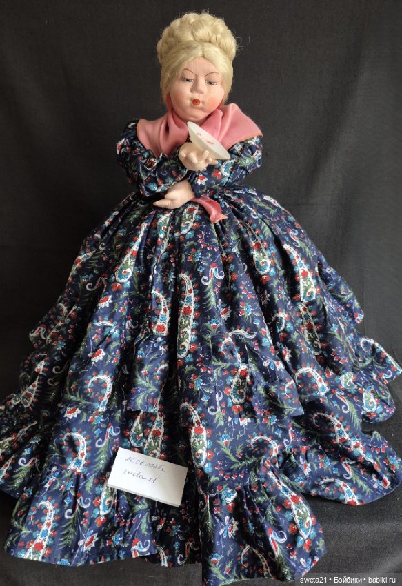 Кукла-грелка на чайник СССР (фото 3)