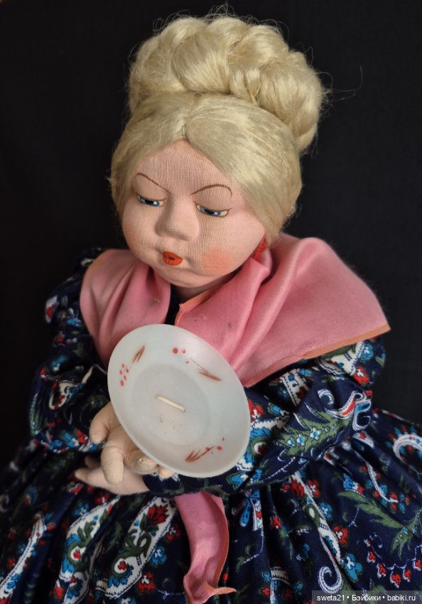 Кукла-грелка на чайник СССР (фото 5)