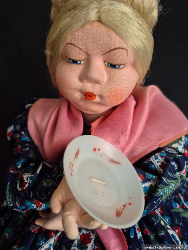 Кукла-грелка на чайник СССР (фото 8)
