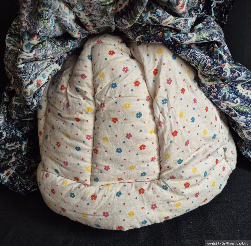 Кукла-грелка на чайник СССР