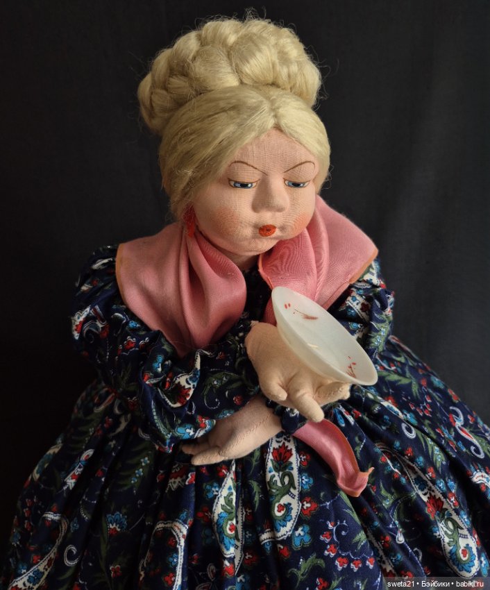 Кукла-грелка на чайник СССР (фото 4)