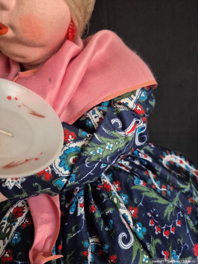 Кукла-грелка на чайник СССР (фото 9)