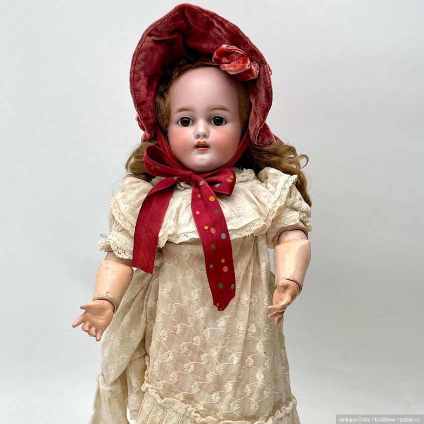 Антикварная немецкая кукла Franz Schmidt, 42 см, ориентировочно 1900 год (фото 5)