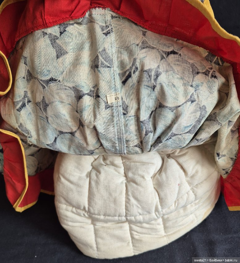 Кукла-грелка на чайник СССР