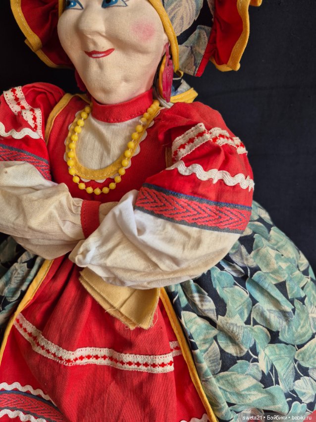 Кукла-грелка на чайник СССР (фото 7)