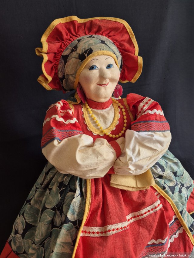 Кукла-грелка на чайник СССР (фото 3)