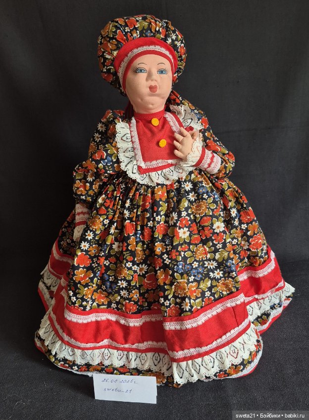 Кукла-грелка на чайник СССР (фото 2)