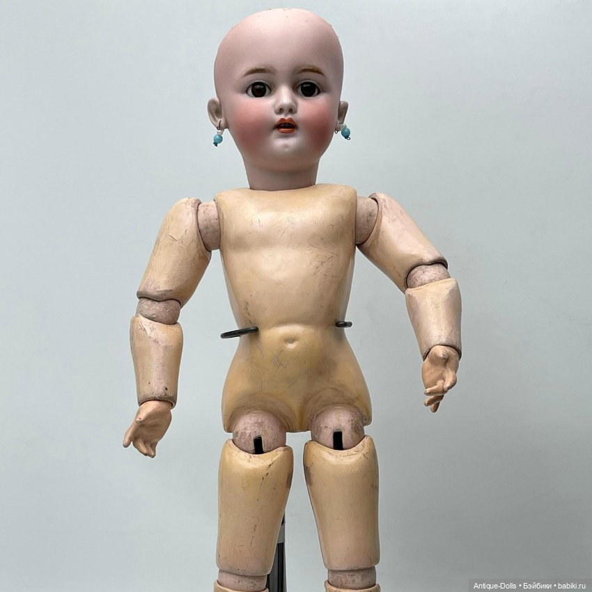 Антикварная немецкая кукла Franz Schmidt, 42 см, ориентировочно 1900 год