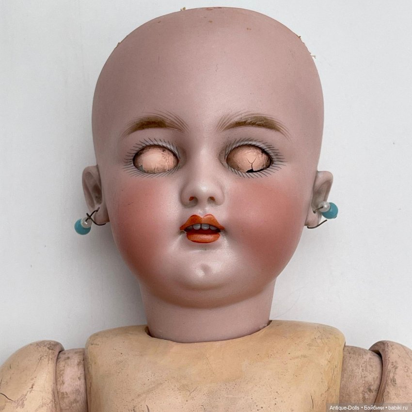 Антикварная немецкая кукла Franz Schmidt, 42 см, ориентировочно 1900 год