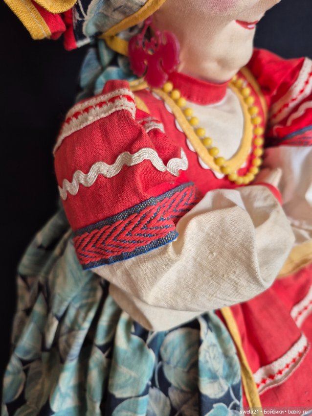 Кукла-грелка на чайник СССР (фото 8)