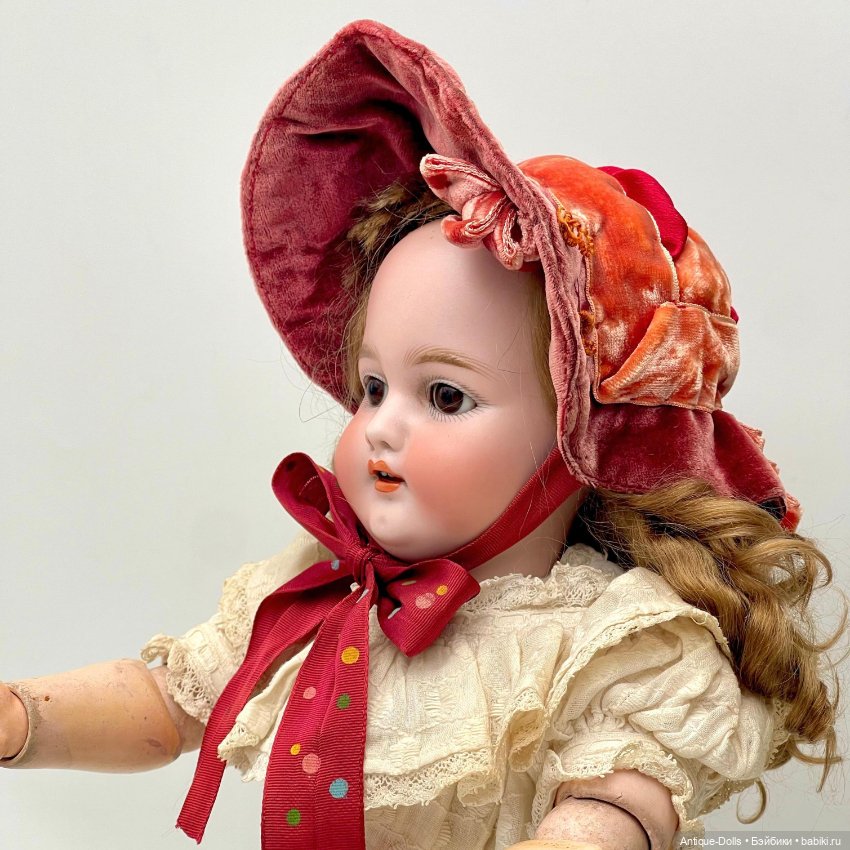 Антикварная немецкая кукла Franz Schmidt, 42 см, ориентировочно 1900 год (фото 2)