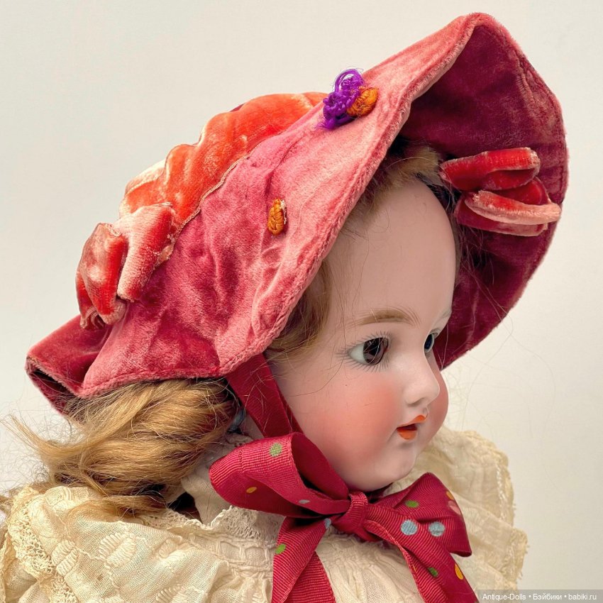 Антикварная немецкая кукла Franz Schmidt, 42 см, ориентировочно 1900 год