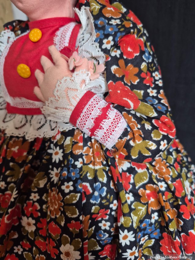 Кукла-грелка на чайник СССР (фото 10)