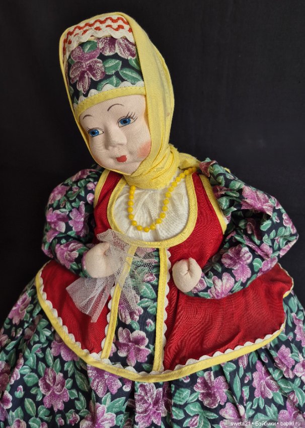 Кукла-грелка на чайник СССР (фото 5)