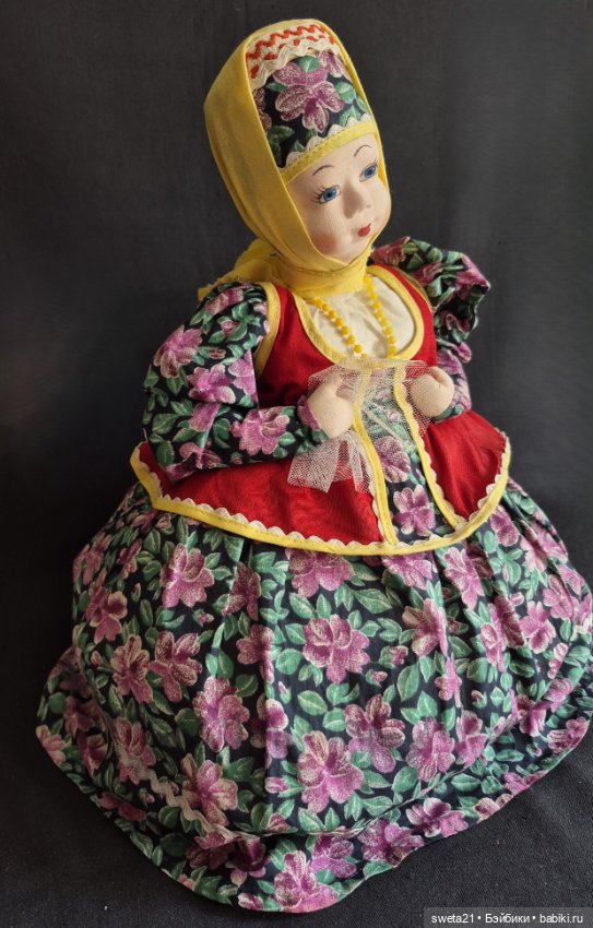 Кукла-грелка на чайник СССР (фото 6)