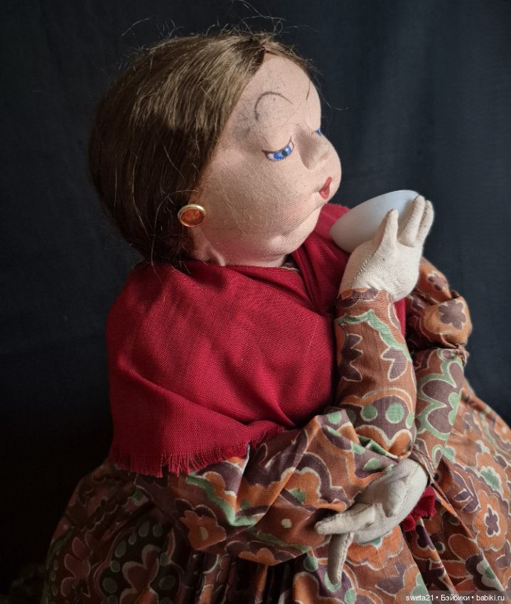Кукла-грелка на чайник СССР (фото 7)