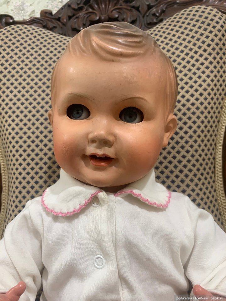 Пупс- пумель, рост- 50см — Антикварные куклы
