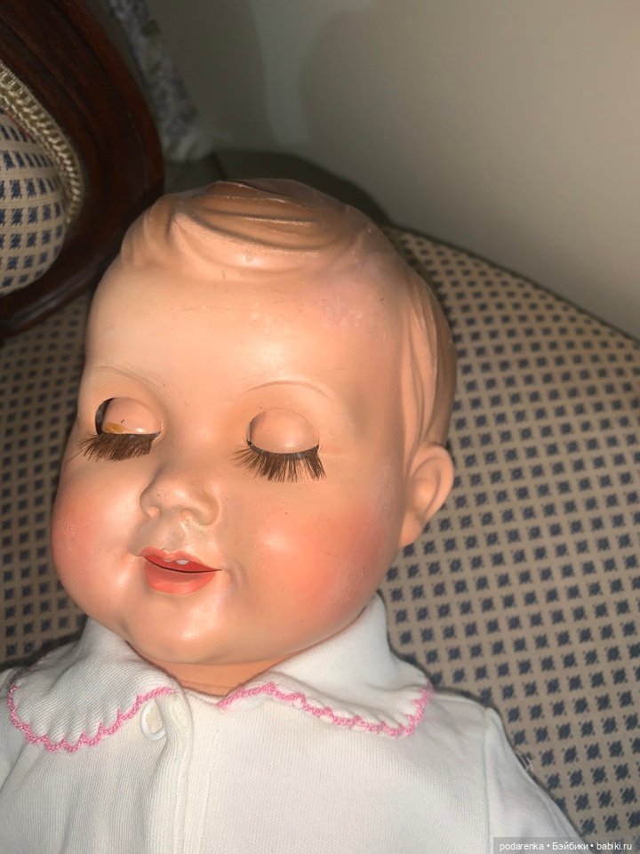 Пупс- пумель, рост- 50см — Антикварные куклы (фото 4)