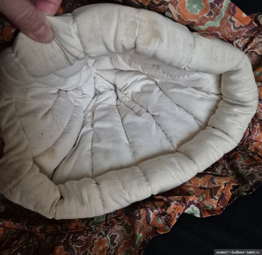 Кукла-грелка на чайник СССР