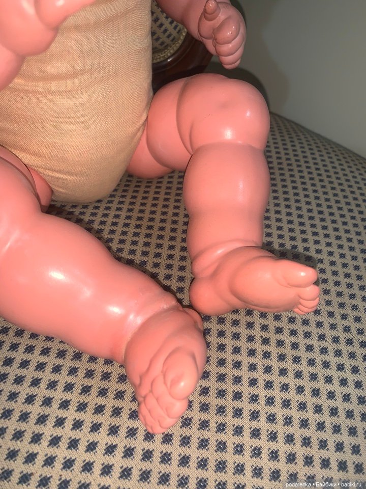 Пупс- пумель, рост- 50см — Антикварные куклы (фото 8)