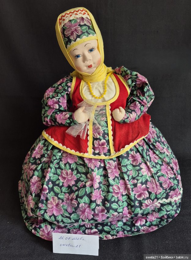 Кукла-грелка на чайник СССР (фото 3)