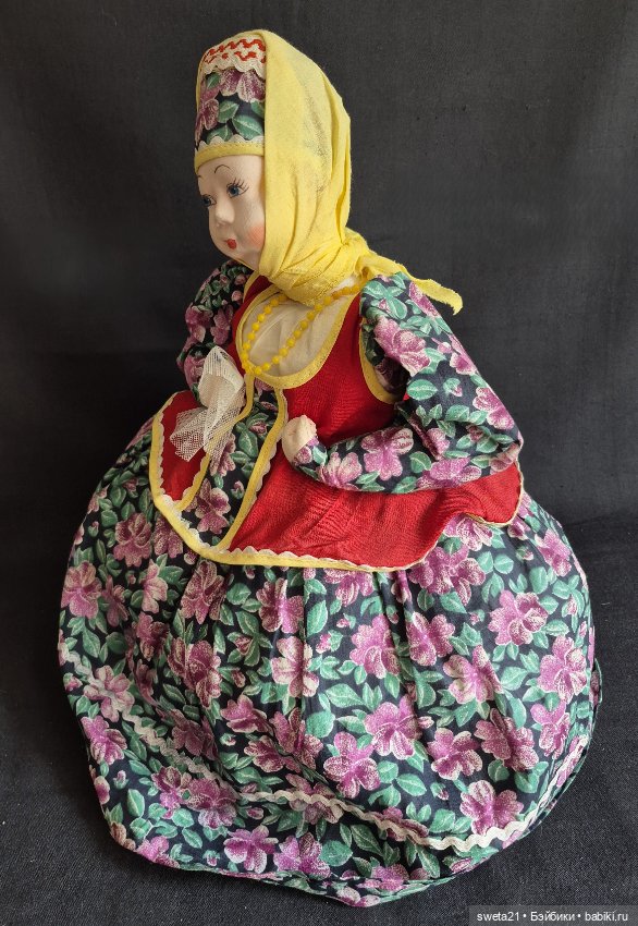 Кукла-грелка на чайник СССР (фото 7)