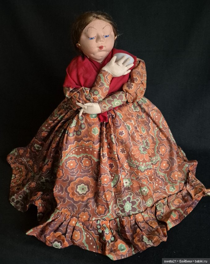 Кукла-грелка на чайник СССР (фото 8)