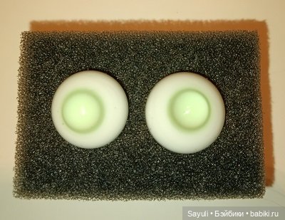 Глазки стеклянные 14 мм — Глаза для BJD