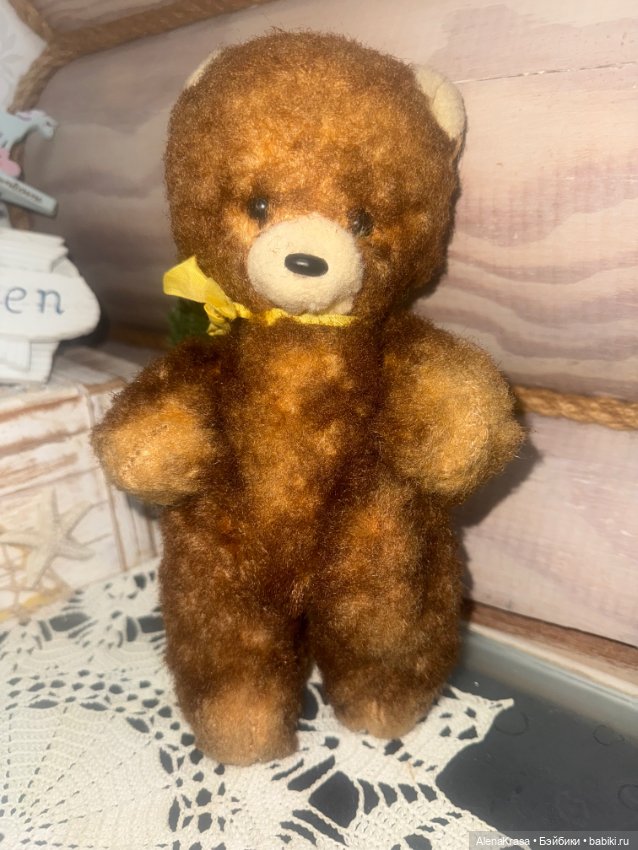 Мишка гдр — Винтажные куклы и игрушки детства (фото 6)