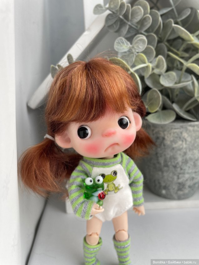 Кукла авторская ob11 obitsu11 бука на теле ddf