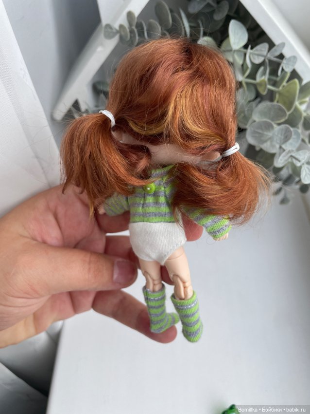 Кукла авторская ob11 obitsu11 бука на теле ddf (фото 3)