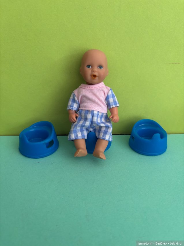 Горшок для пупсиков, размер 4 см * 2,5 см