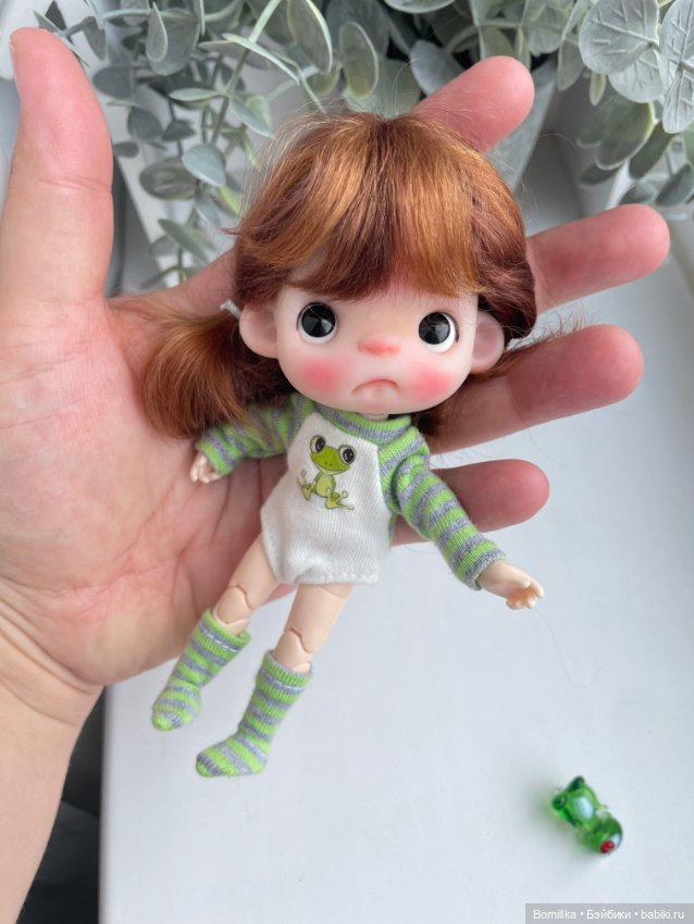 Кукла авторская ob11 obitsu11 бука на теле ddf (фото 2)